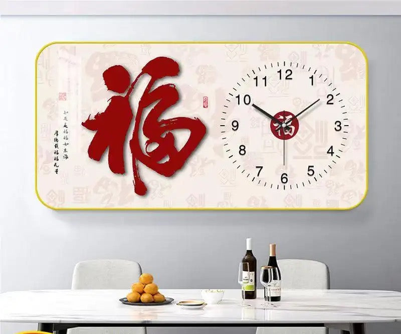 Luxury Crystal Porcelain Painting Wall Clock-Various Options/PreOrder Sales Now Available!!