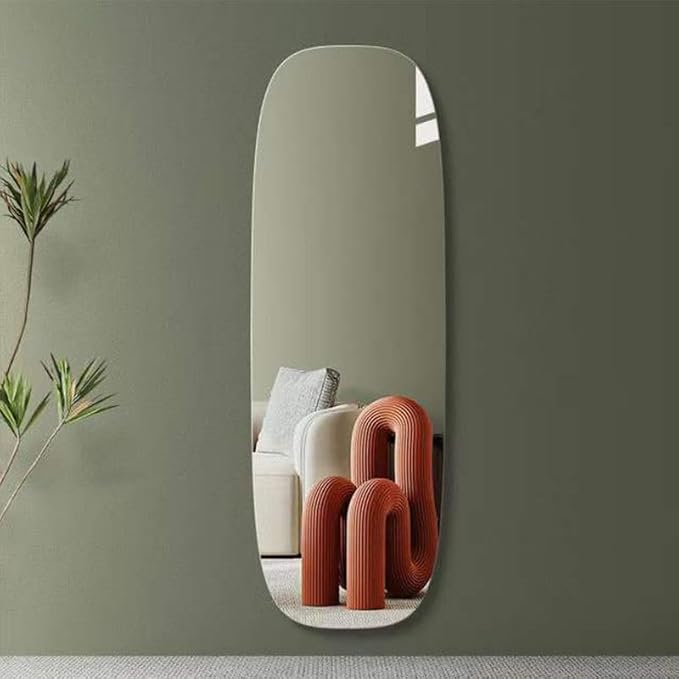 Modern Simple Home Decorative Frameless Full Body Mirror Wall
