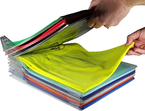 Ezstax Closet Organizer and Shirt Folder