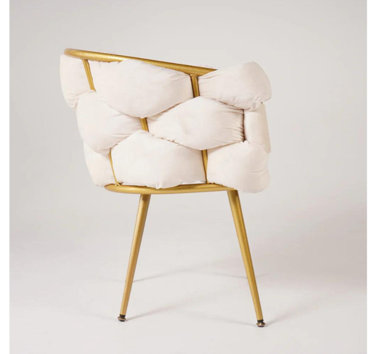 Elegant Cream Dining Chair