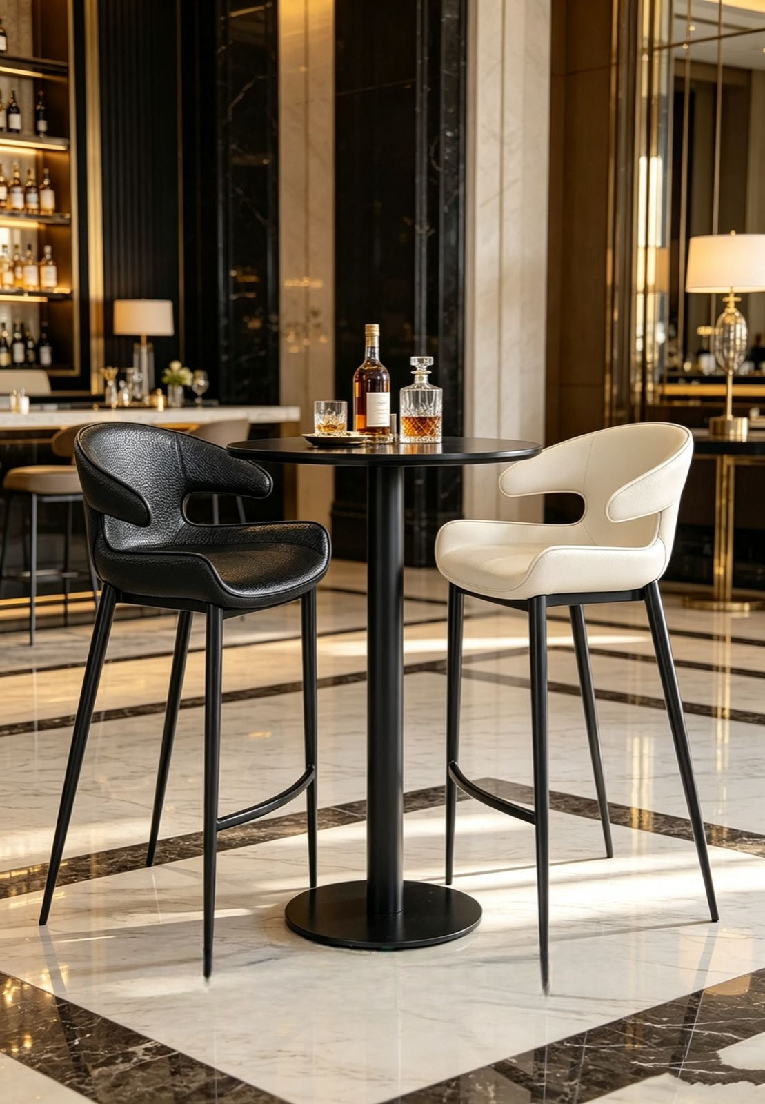 Elba luxe bar chair