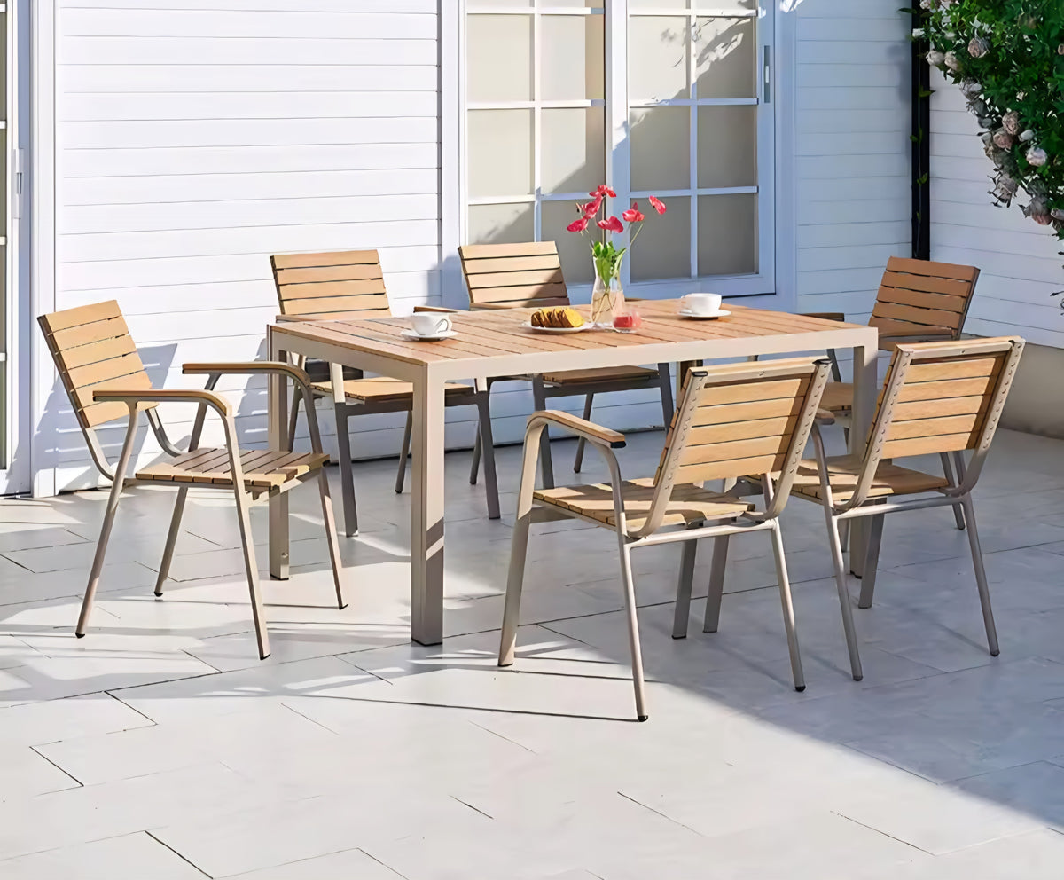 Aruba 6 seater outdoor set