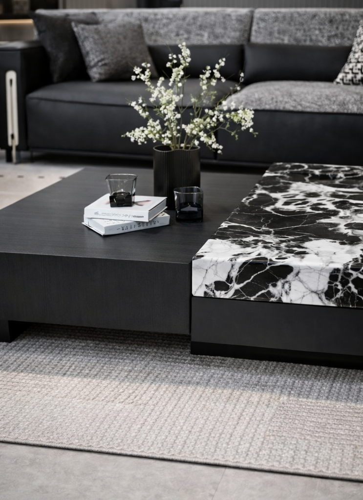 Oizaye marble coffee table