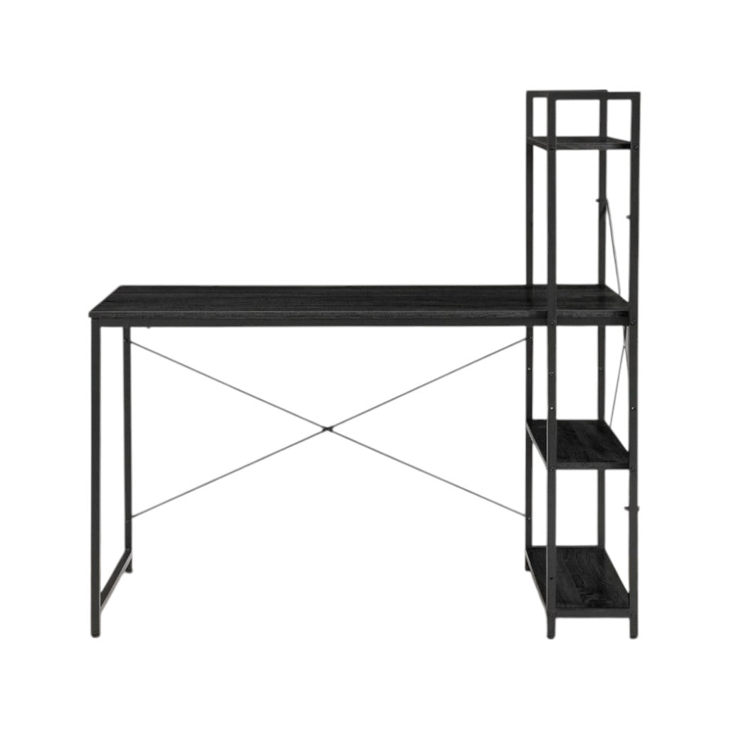 MFurn Office Desk with Side Shelves - VARIOUS COLORS