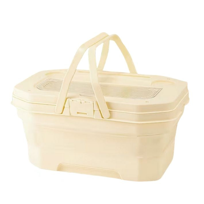 MHome Collapsable Picnic Basket/Cooler Combo-Various Colours
