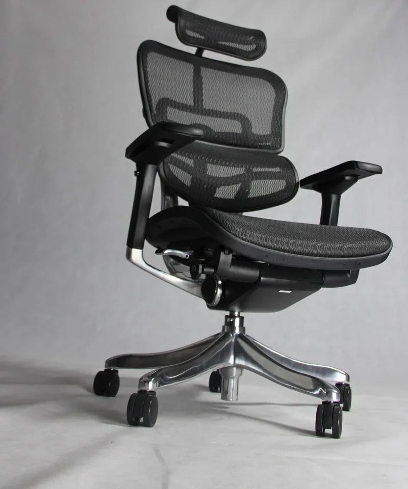 Luxury Top End Office Chair With Leg Rest & Tablet Stand Series Black. Only Available As PreOrder!