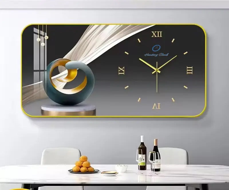 Luxury Crystal Porcelain Painting Wall Clock-Various Options/PreOrder Sales Now Available!!