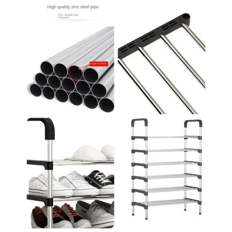 MHome 6-Tier Shoe / Storage Rack – Modern Space-Saving Organizer