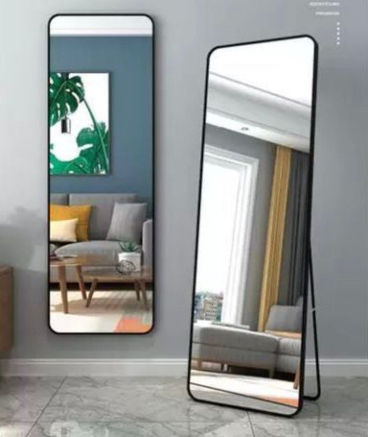 Elegant Free Standing Mirror 2:1