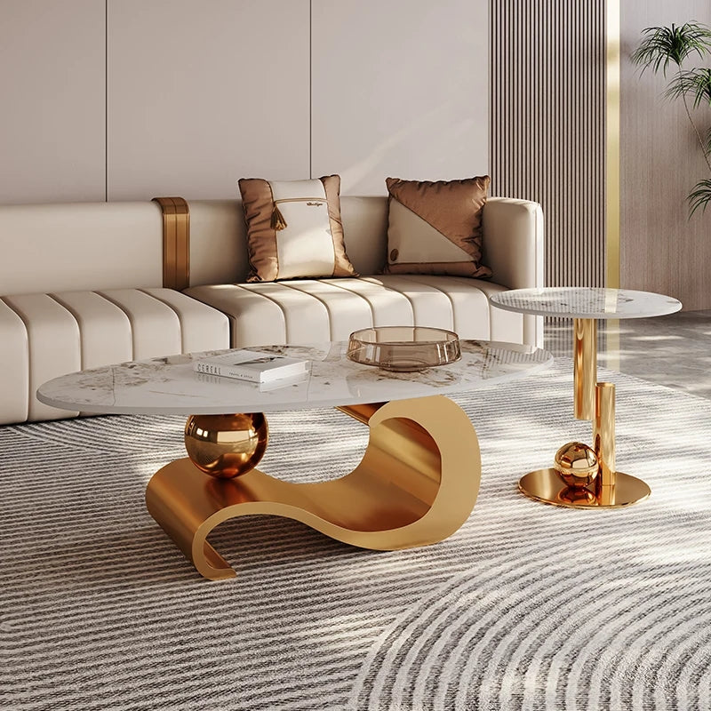 Valerius Curve Luxe Coffee Table