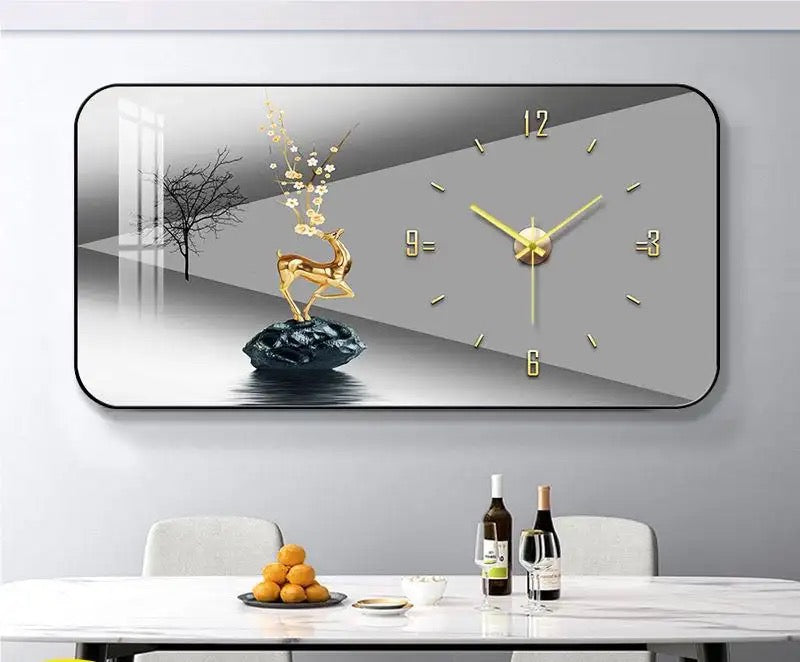 Luxury Crystal Porcelain Painting Wall Clock-Various Options/PreOrder Sales Now Available!!