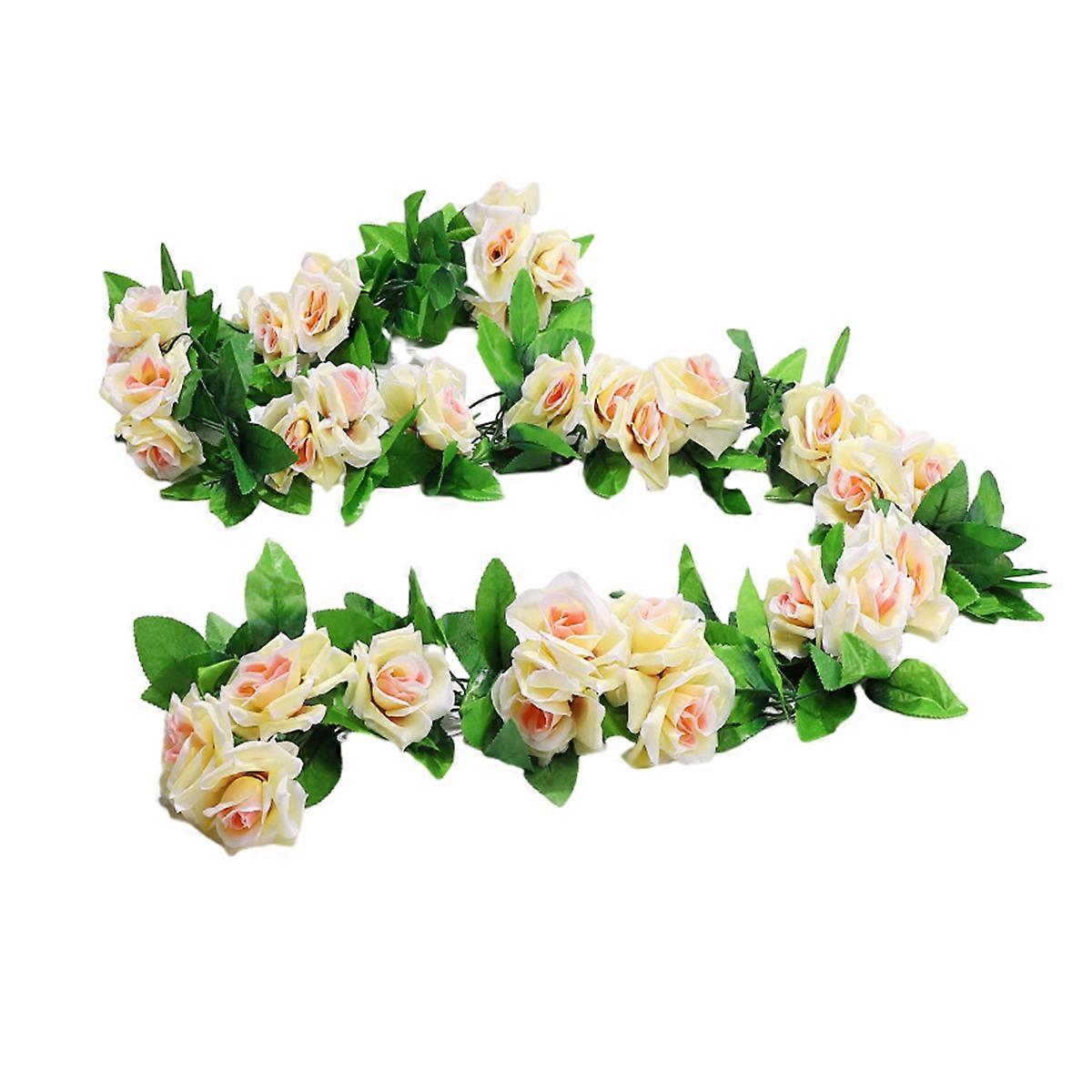 4 Pack Rose Vine Artificial Flower