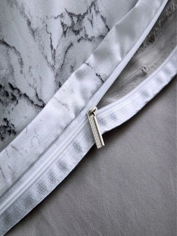 Alara marble duvet cover