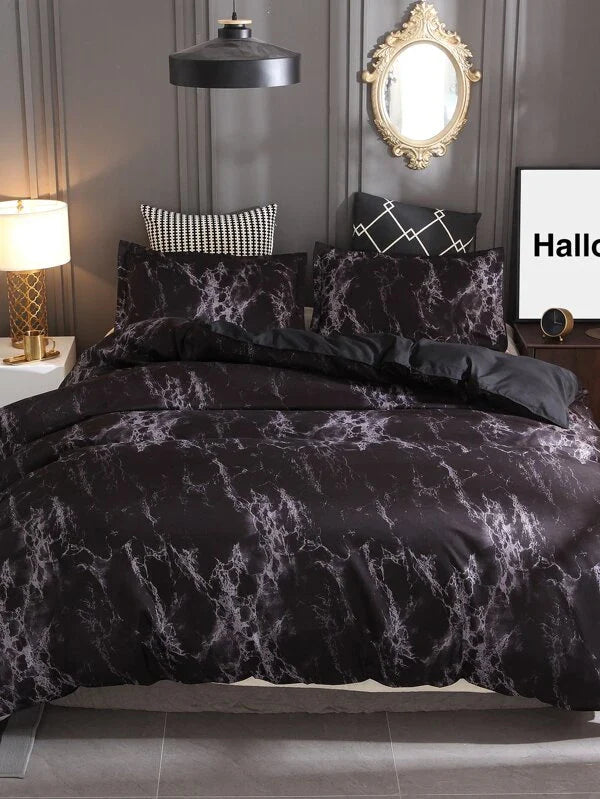 marble duvet cover 