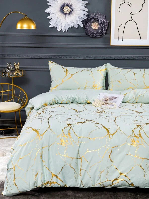 marble duvet sets