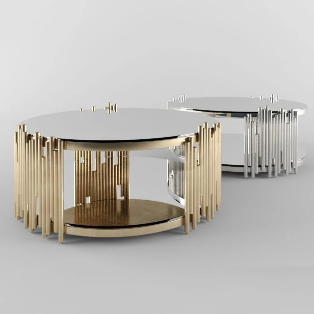 Azalea round coffee table