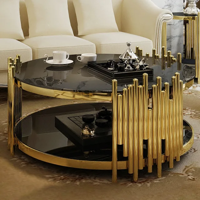 Azalea round coffee table