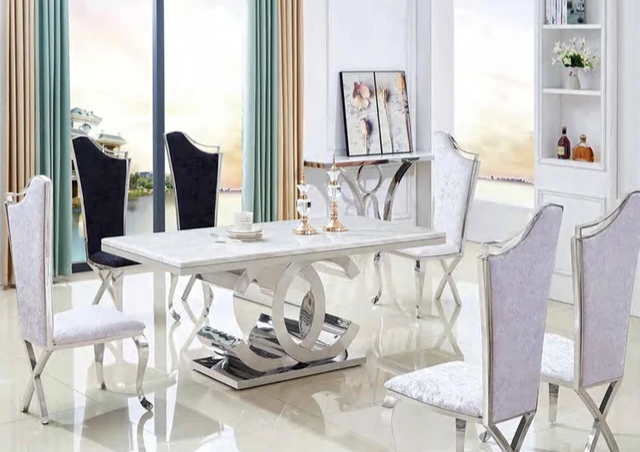 6 seater Coco Chanel Dining Table