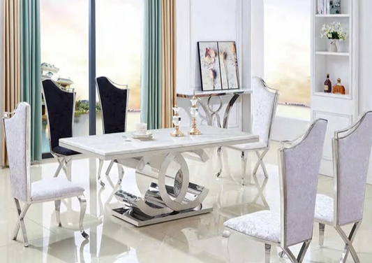 6 seater Coco Chanel Dining Table