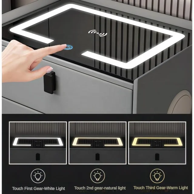 Alina smart wireless charging pedestal