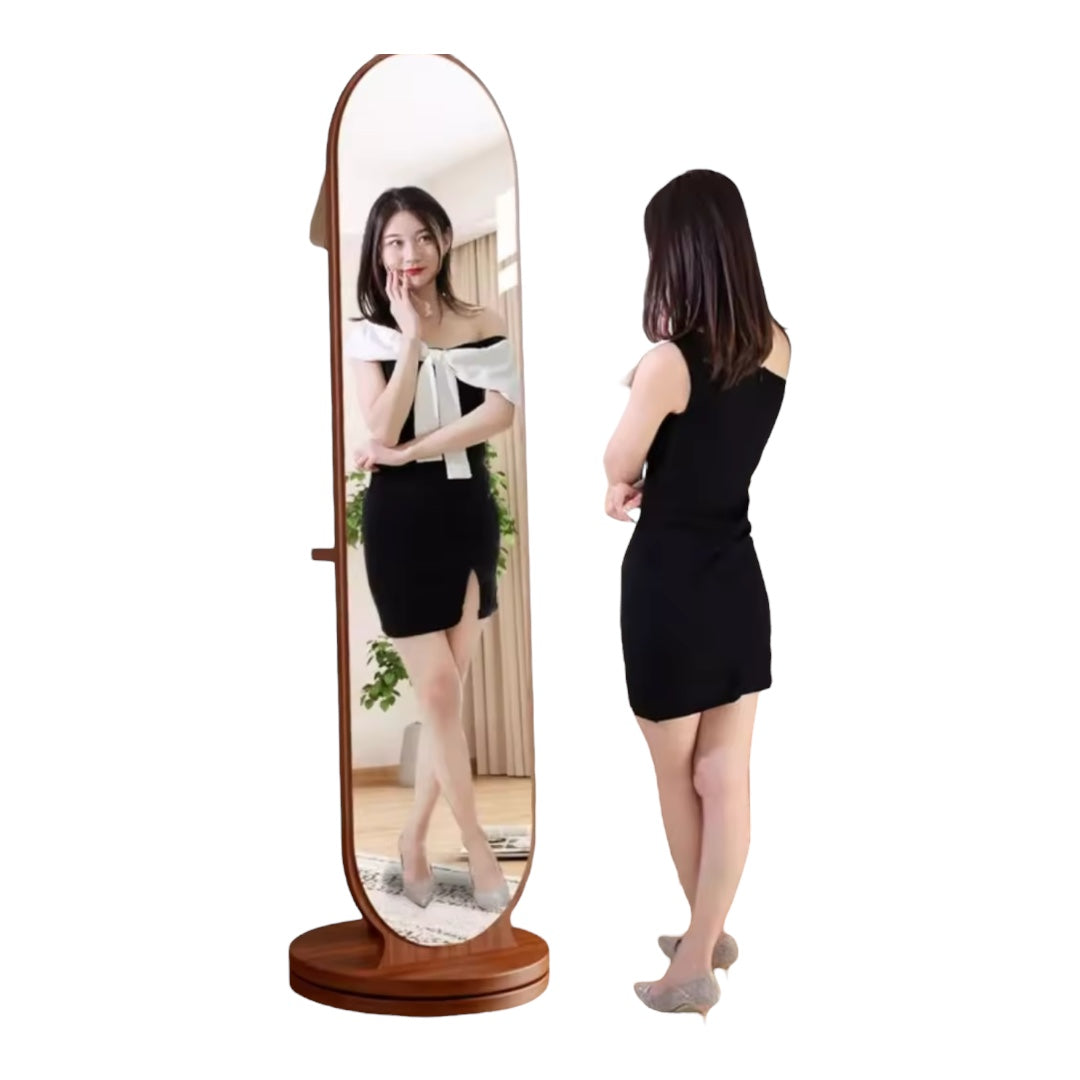 Full-length Mirror , Floor Standing  Rotating Dressing Mirror