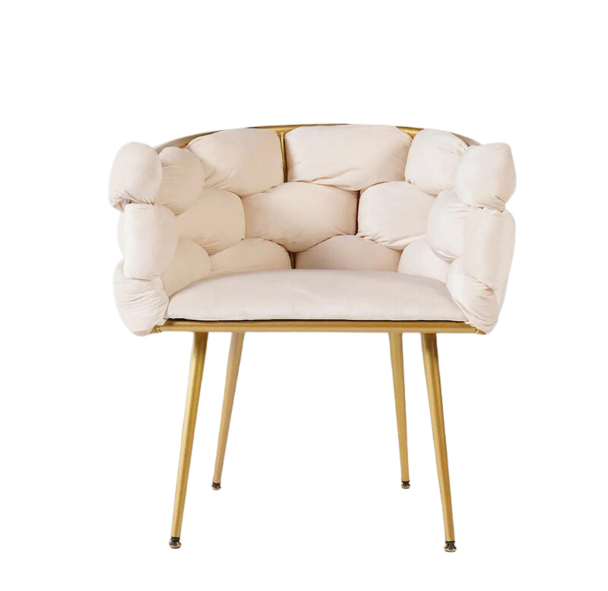 Elegant Cream Dining Chair
