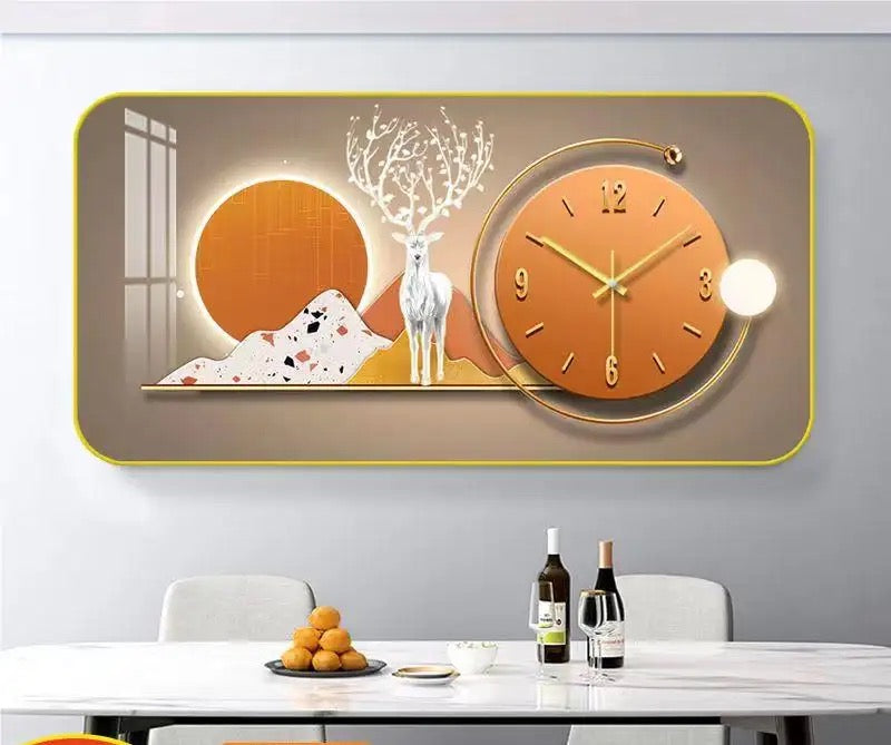 Luxury Crystal Porcelain Painting Wall Clock-Various Options/PreOrder Sales Now Available!!