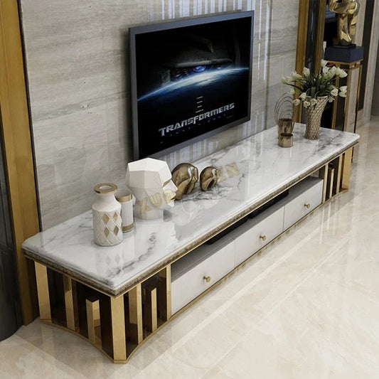 Montecarlo marble entertainment unit