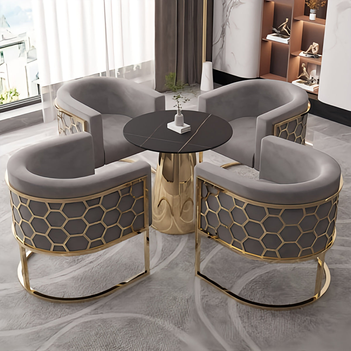 Zoya luxury dining chairs