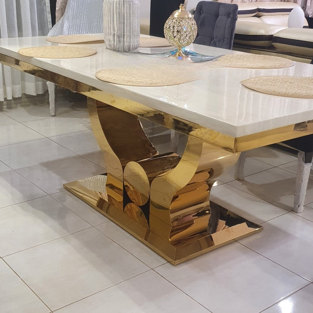 Gold Monaco Dining Table