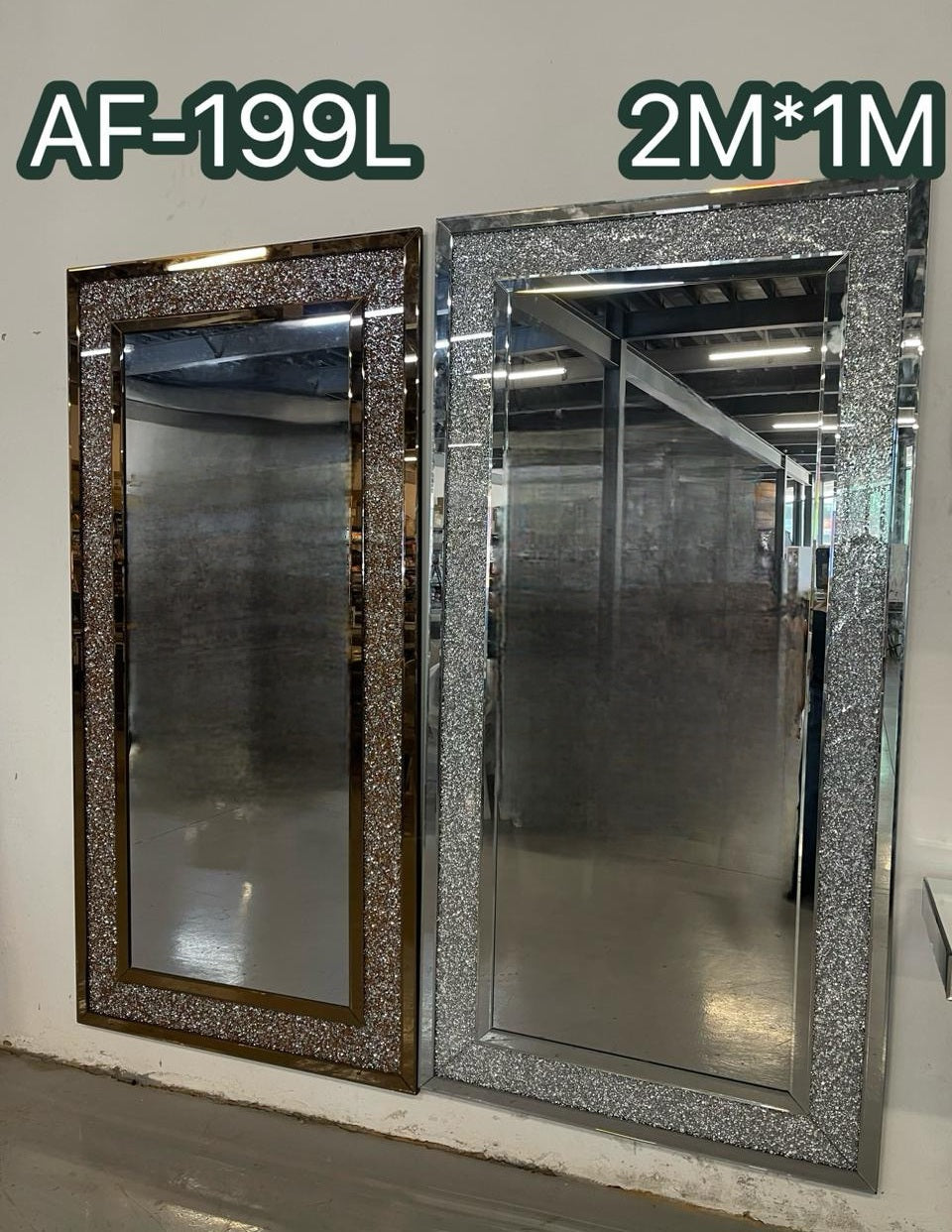 Diamonds are forever XL Mirror