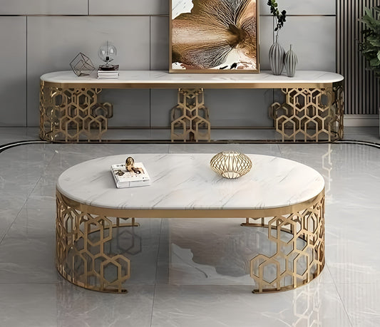 Rapallo TV Stand/ Coffee Table Set