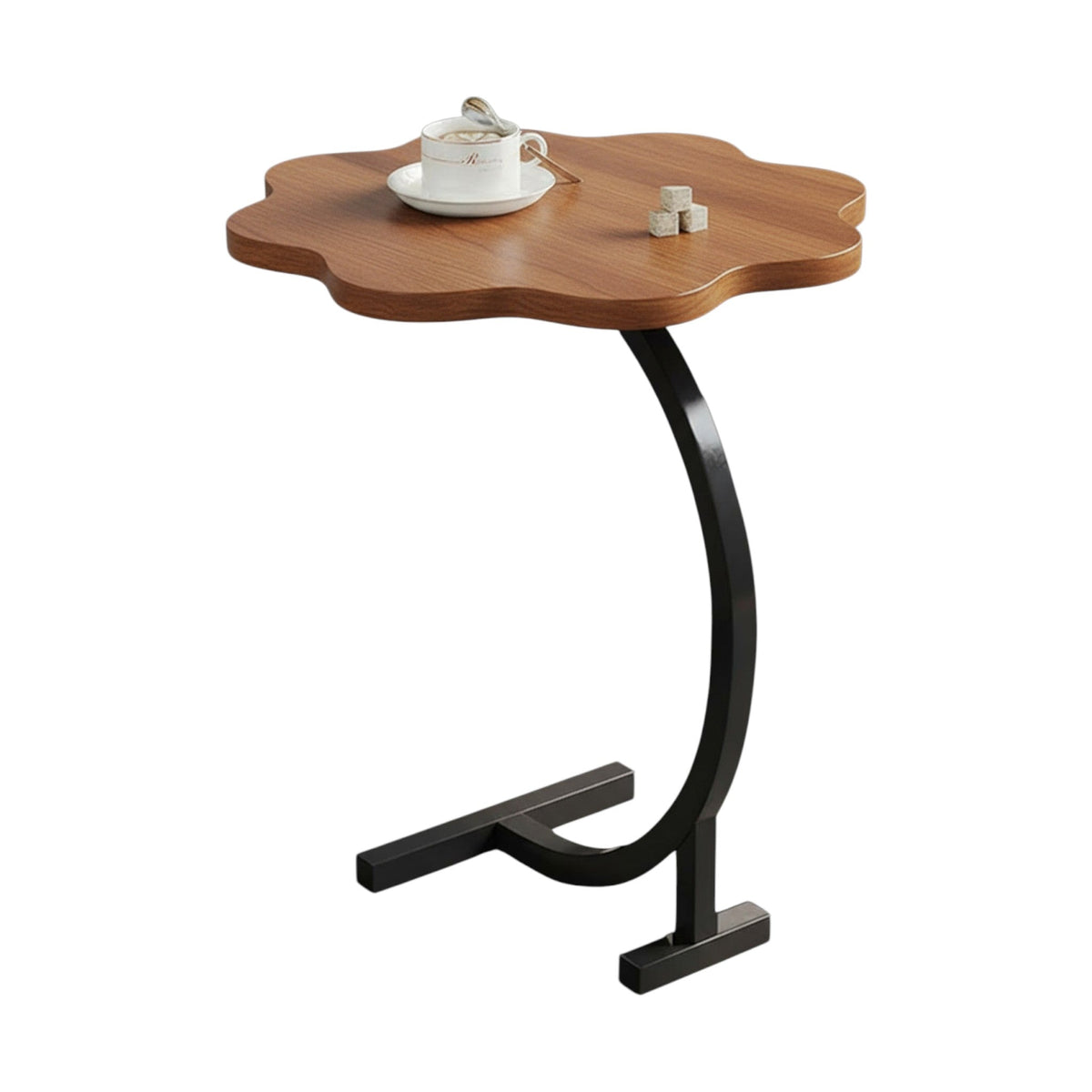 MFurn Bottomless Flower Coffee Table – C-Shaped Side Table