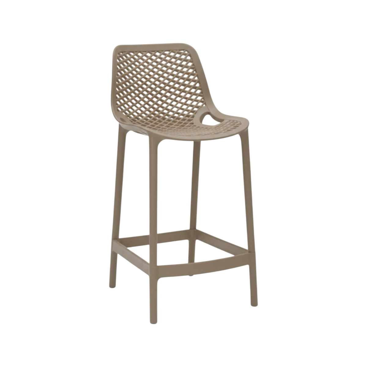 MFurn Outdoor Plastic Bar Stool – 75 cm Seat Height