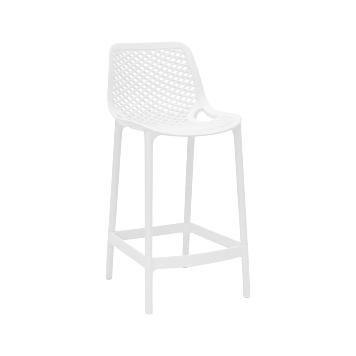 MFurn Outdoor Plastic Bar Stool – 75 cm Seat Height