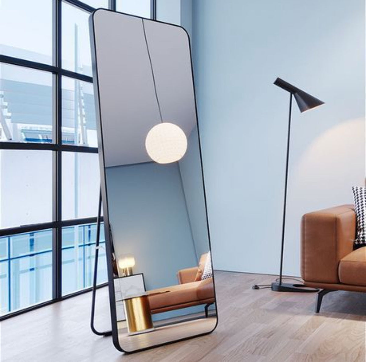 Elegant Free Standing Mirror 2:1