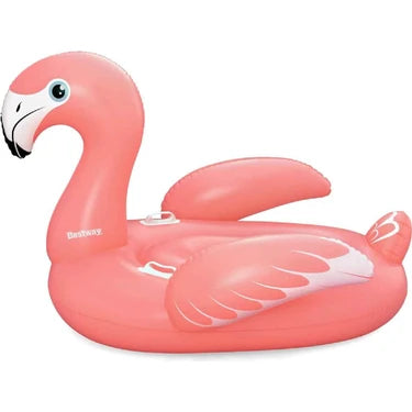 Inflatable Flamingo Beach Float 168×120 cm – Deluxe Pool & Summer Fun