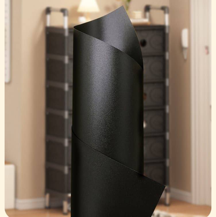 MHome Dust Proof Shoe Rack 5Tier Black