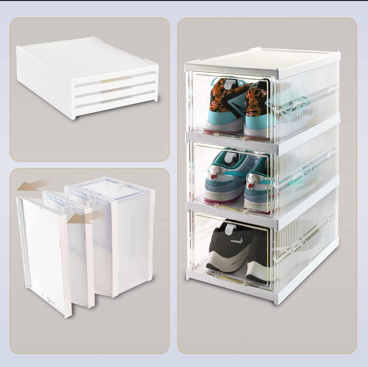 Multifunction Foldable Drawer - 6 & 3 Drawer
