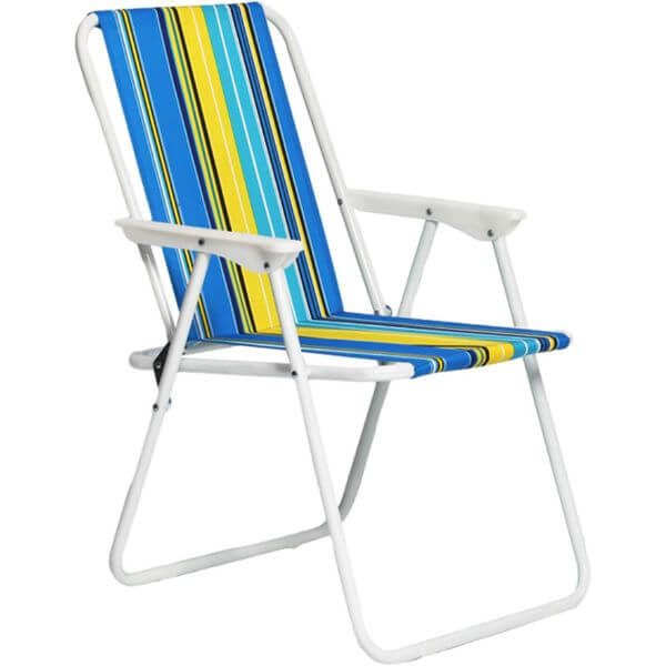 MFurn Angelo Folding Aluminium Material Outdoor Furniture Lounge Beach Chair- Various Colours