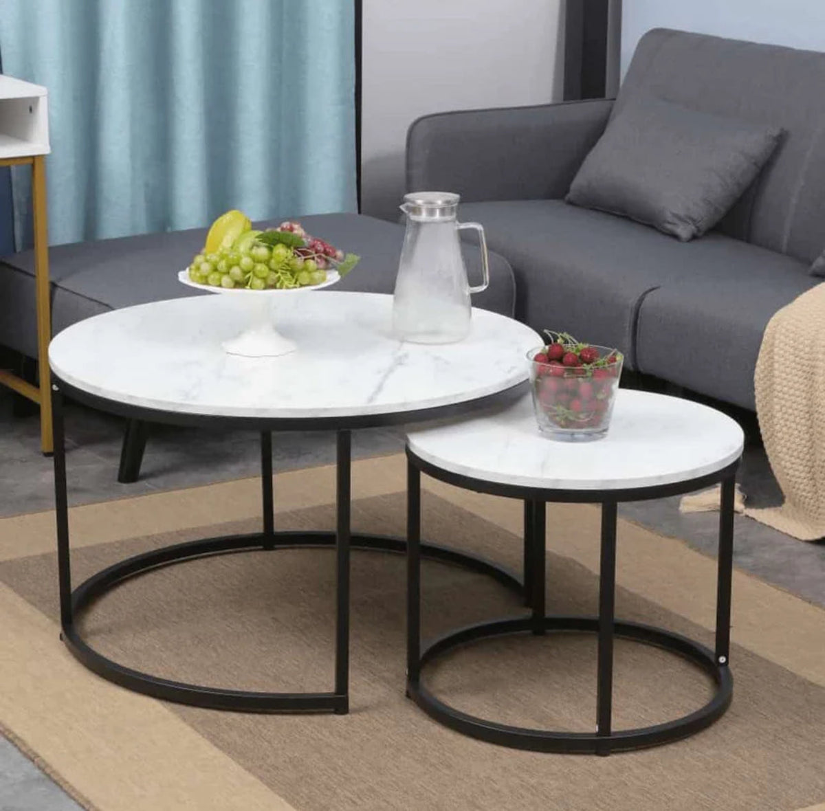 MHome Modern Coffee Table Set 2pc - Various Options