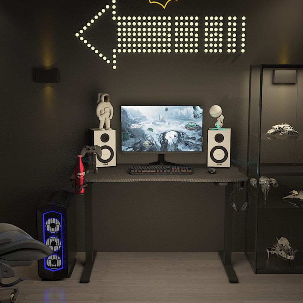 Electric Height Adjustable Gaming Desk