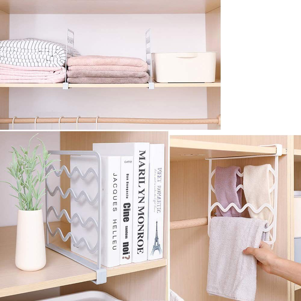 Closet Partition Divider Storage Organiser Hanger
