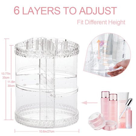 Make-up Organizer 360 Degree Rotating