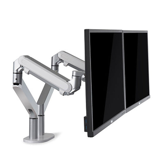 32" High Load Adjustable Desk Mount Duel Spring Monitor Arm