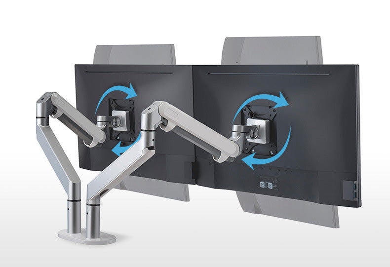 32" High Load Adjustable Desk Mount Duel Spring Monitor Arm