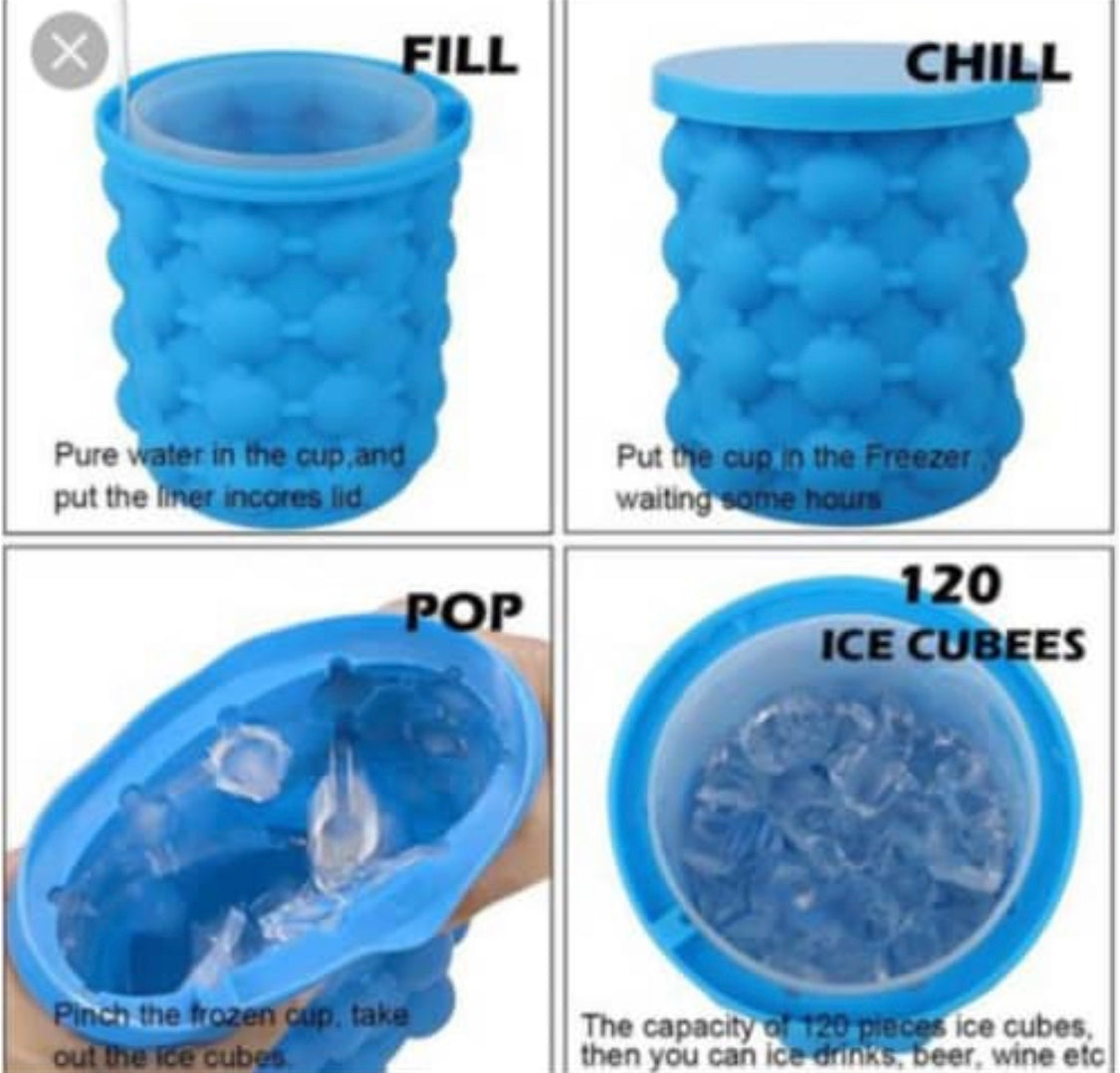 Silicone Ice Cube Maker