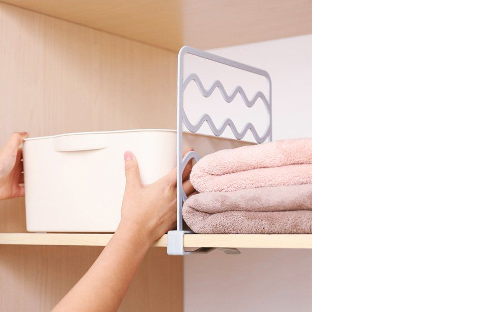 Closet Partition Divider Storage Organiser Hanger