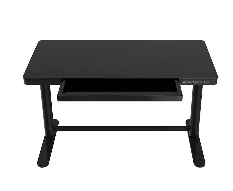 ET118-N GlassTabletop Electric Height Adjustable Standing Desk
