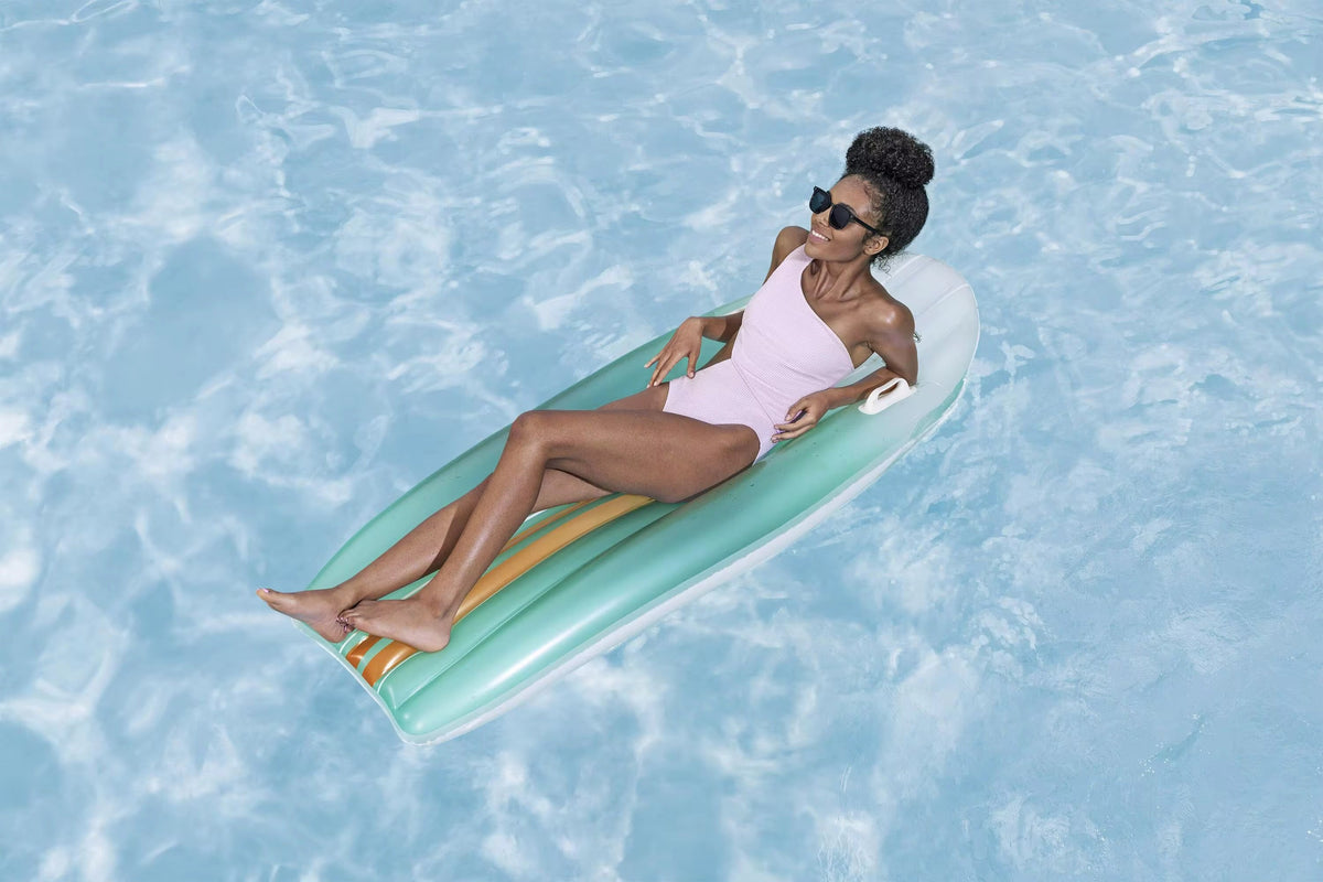 Inflatable Surf Board Pool Float 183×71 cm – 2-in-1 Tote & Float